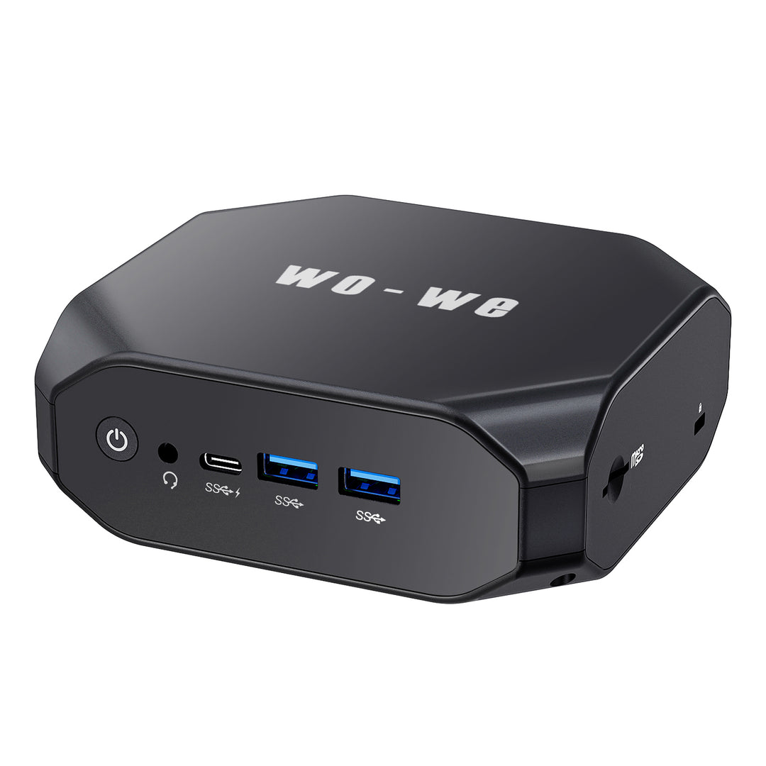 wo-we Mini PC with AMD Ryzen 3750H, Radeon RX Vega 10 Graphics, 8G D